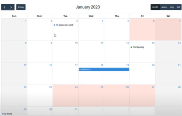How to Create and Display Events Dynamically in Fullcalendar JS with PHP, MySQL and Ajax